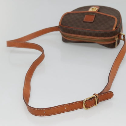 Céline Macadam, Brown, Canvas, shoulder