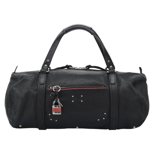 Chloé Paddington, Black, Leather, travel