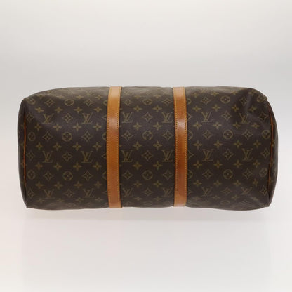 Louis Vuitton Keepall 50, Brown, Canvas, travel
