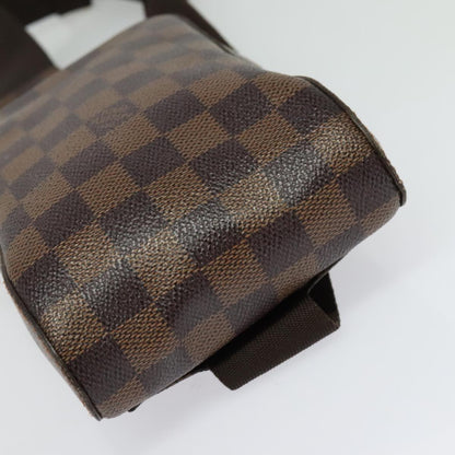Louis Vuitton Geronimos, Brown, Canvas, clutch