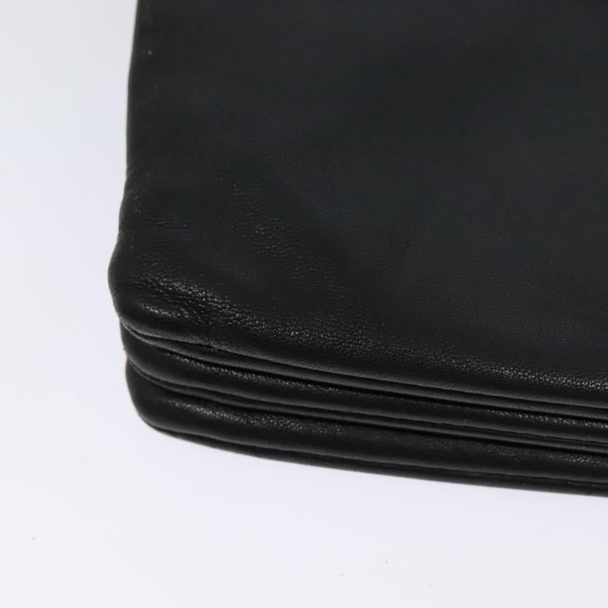 Céline Trio, Black, Leather, shoulder