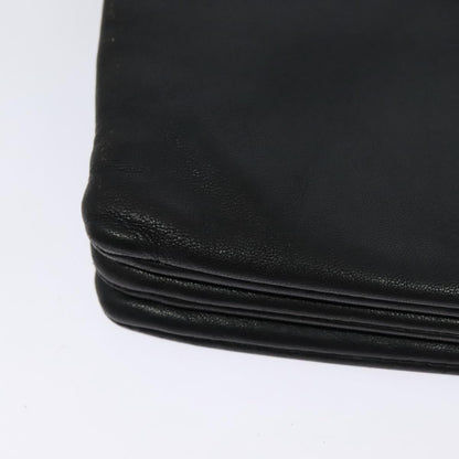 Céline Trio, Black, Leather, shoulder