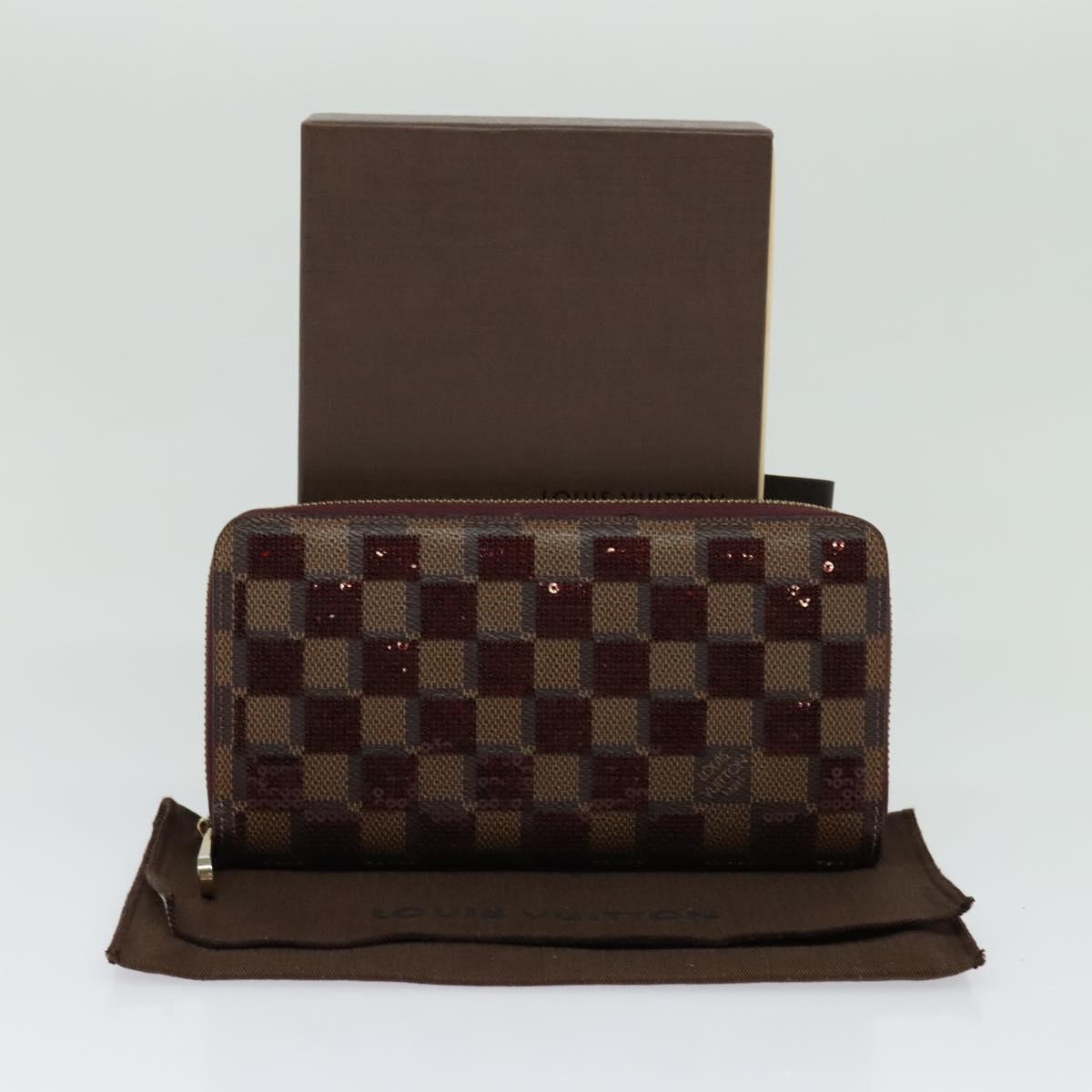 Louis Vuitton Zippy wallet, Brown, Canvas, wallet