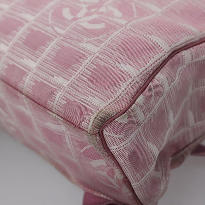 Chanel Travel line, Pink, Canvas, backpack