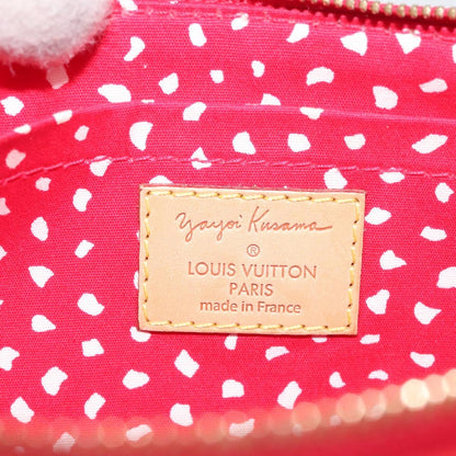 Louis Vuitton Pochette Accessoire, Red, Patent Leather, clutch