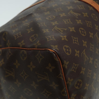Louis Vuitton Keepall 60, Brown, Canvas, travel