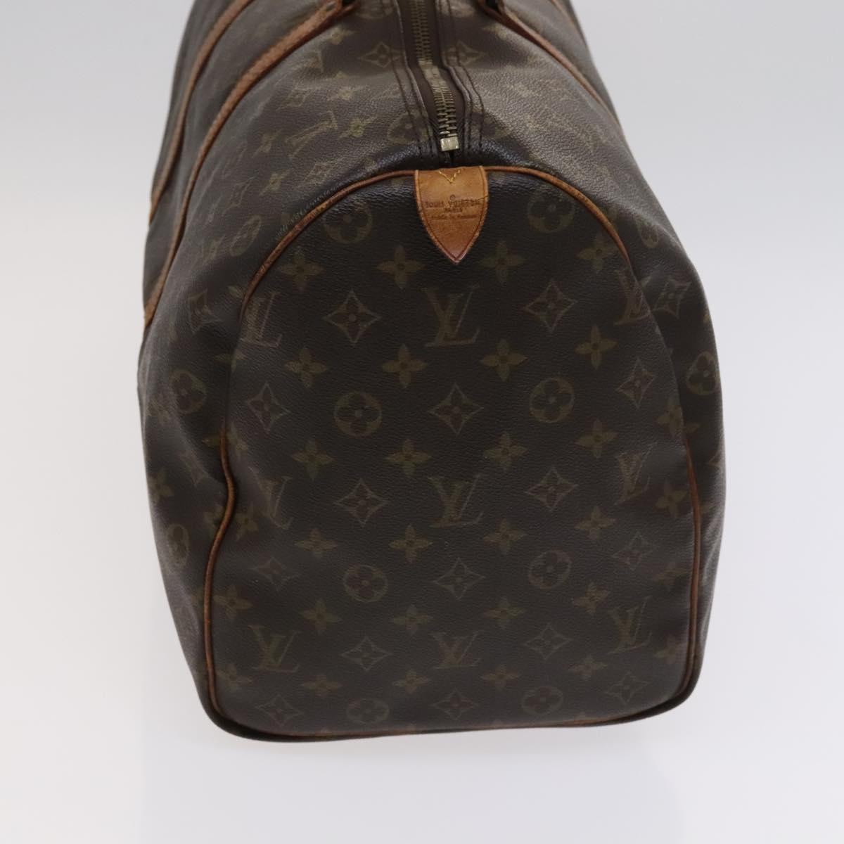 Louis Vuitton Keepall 50, Brown, Canvas, travel