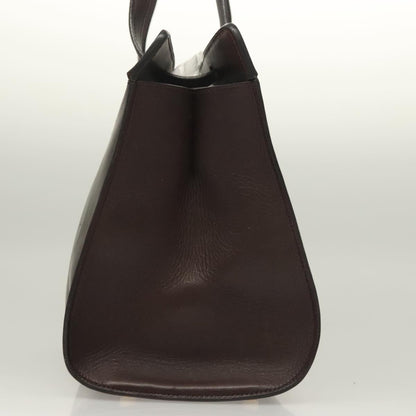 Hermès, Brown, Leather, shoulder