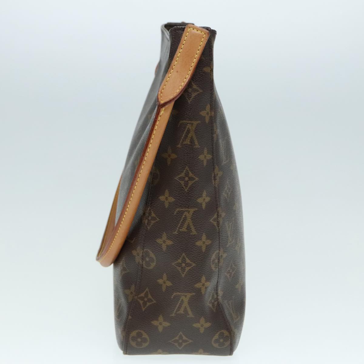 Louis Vuitton Looping GM, Brown, Canvas, shoulder