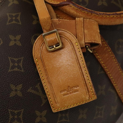 Louis Vuitton Keepall 55, Brown, Canvas, travel