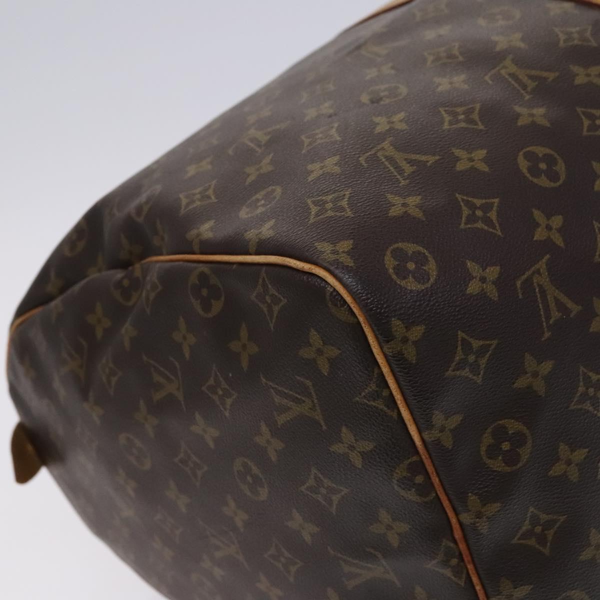 Louis Vuitton Keepall 60, Brown, Canvas, travel