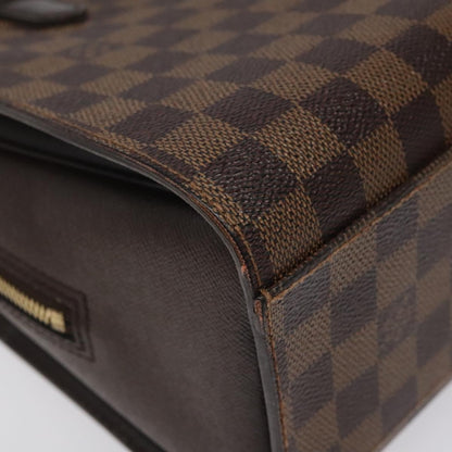 Louis Vuitton Triana, Brown, Canvas, handbag