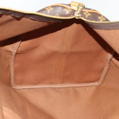 Louis Vuitton Keepall Bandoulière 60, Brown, Canvas, travel