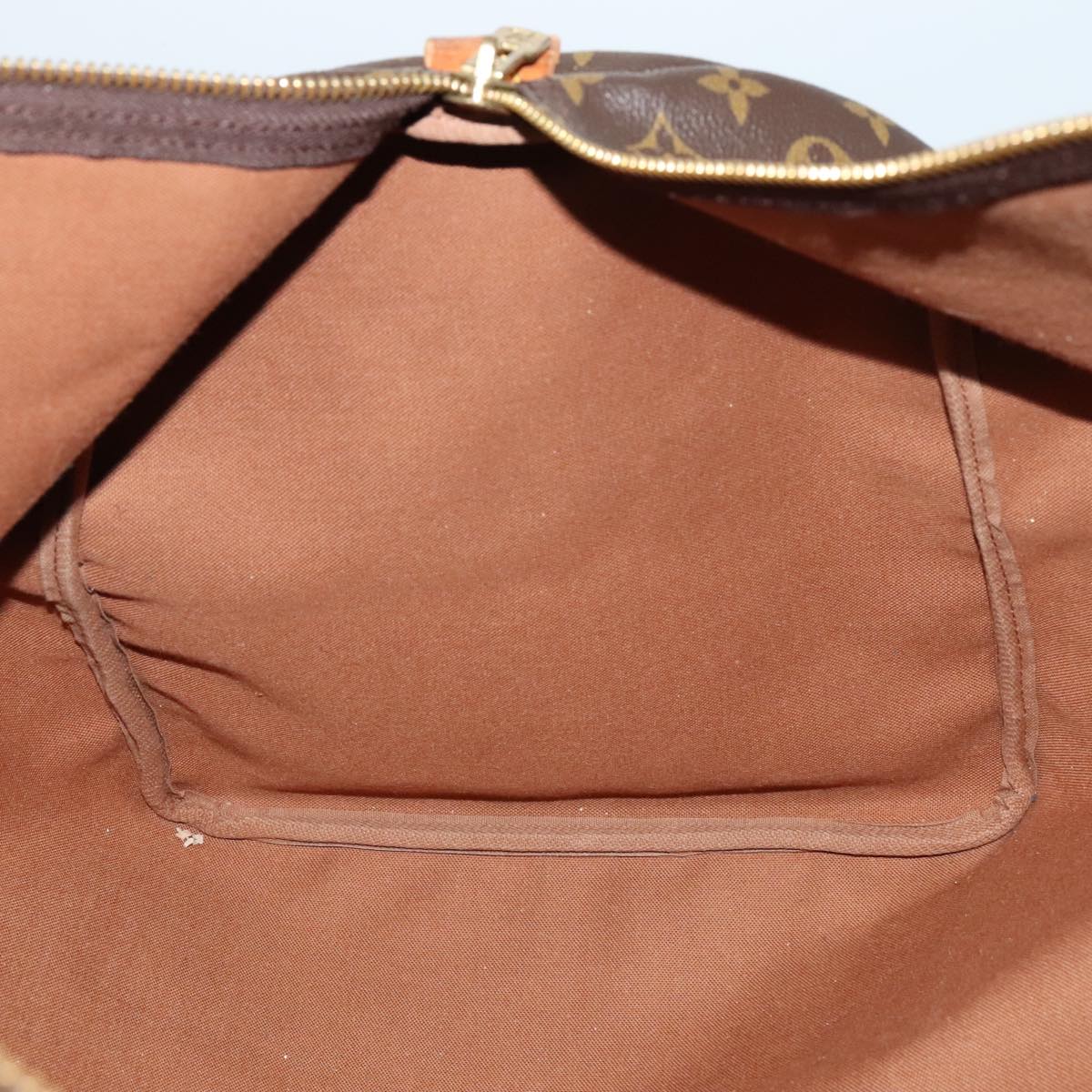 Louis Vuitton Keepall 60, Brown, Canvas, travel