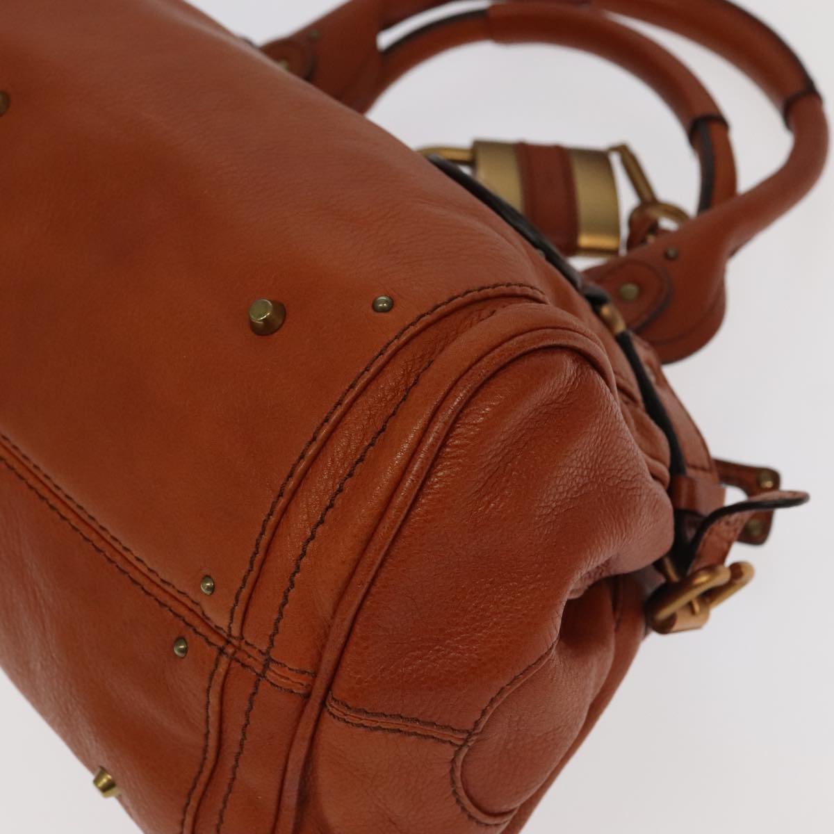 Chloé Paddington, Brown, Leather, handbag