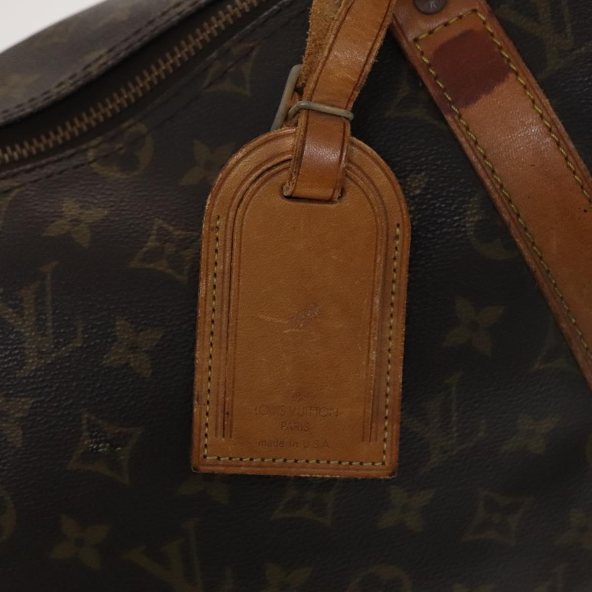 Louis Vuitton Keepall 50, Brown, Canvas, travel