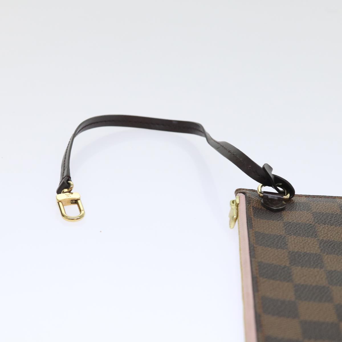 Louis Vuitton Neverfull MM, Brown, Canvas, tote