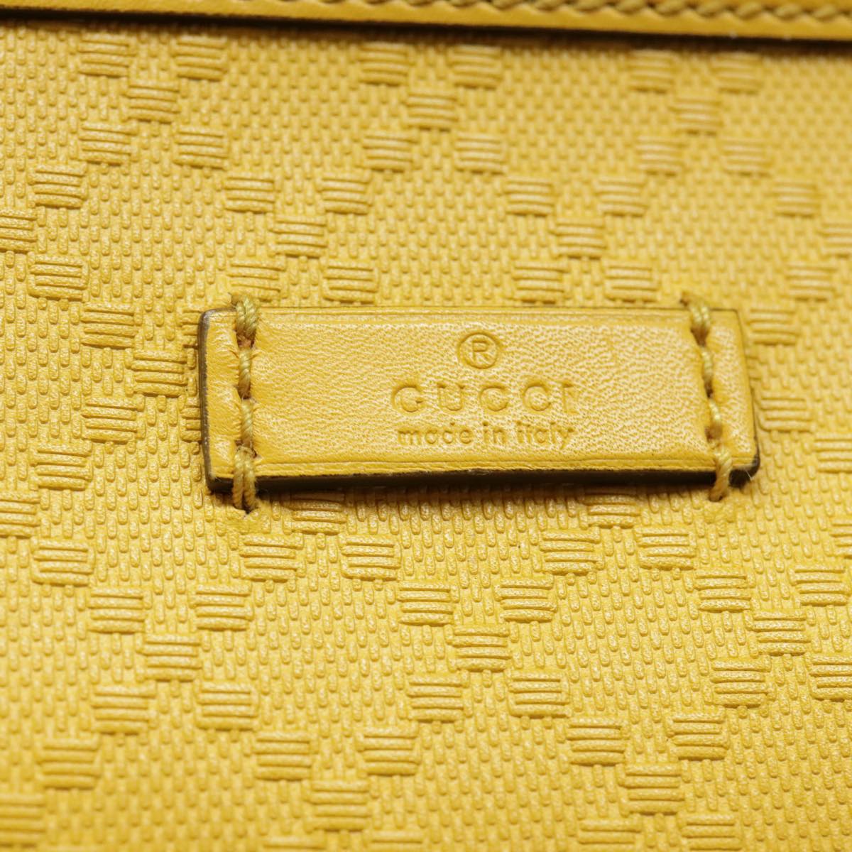 Gucci Diamantissima, Yellow, Leather, shoulder