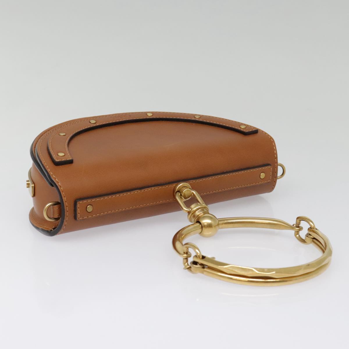 Chloé Nile, Brown, Leather, handbag