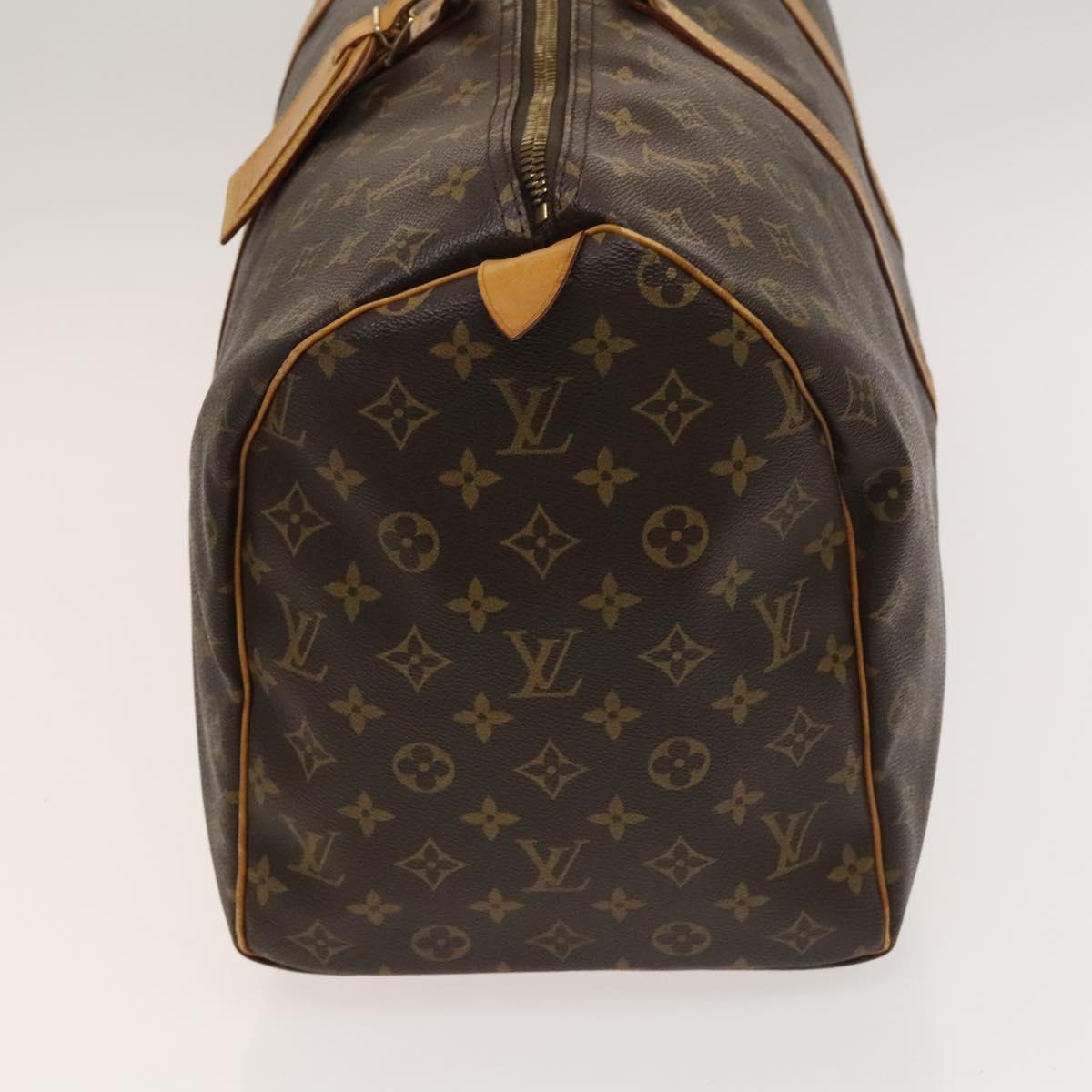Louis Vuitton Keepall 50, Brown, Canvas, travel