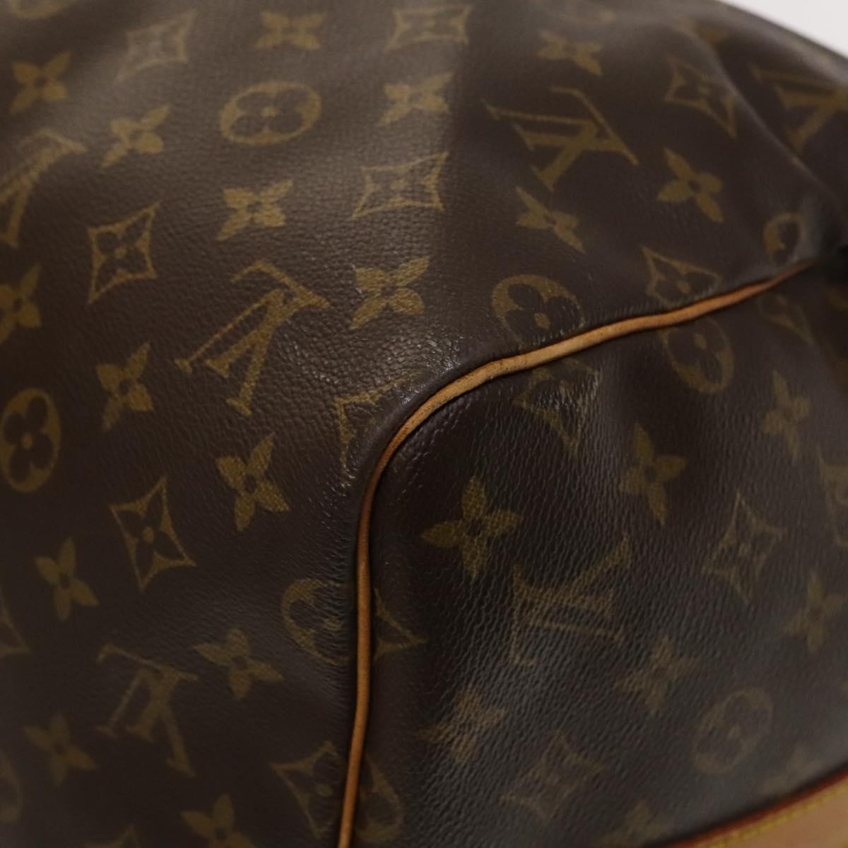 Louis Vuitton Keepall Bandoulière 55, Brown, Canvas, travel