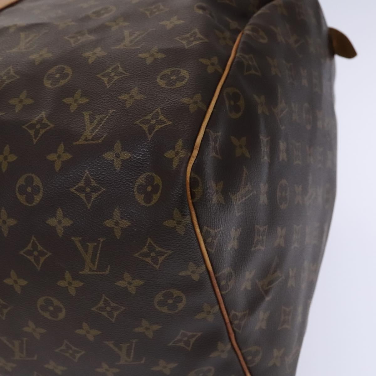 Louis Vuitton Keepall 60, Brown, Canvas, travel