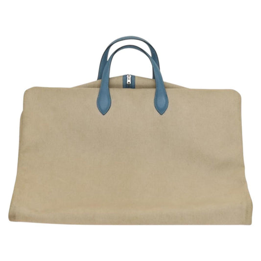 Hermès Victoria, Beige, Canvas, travel