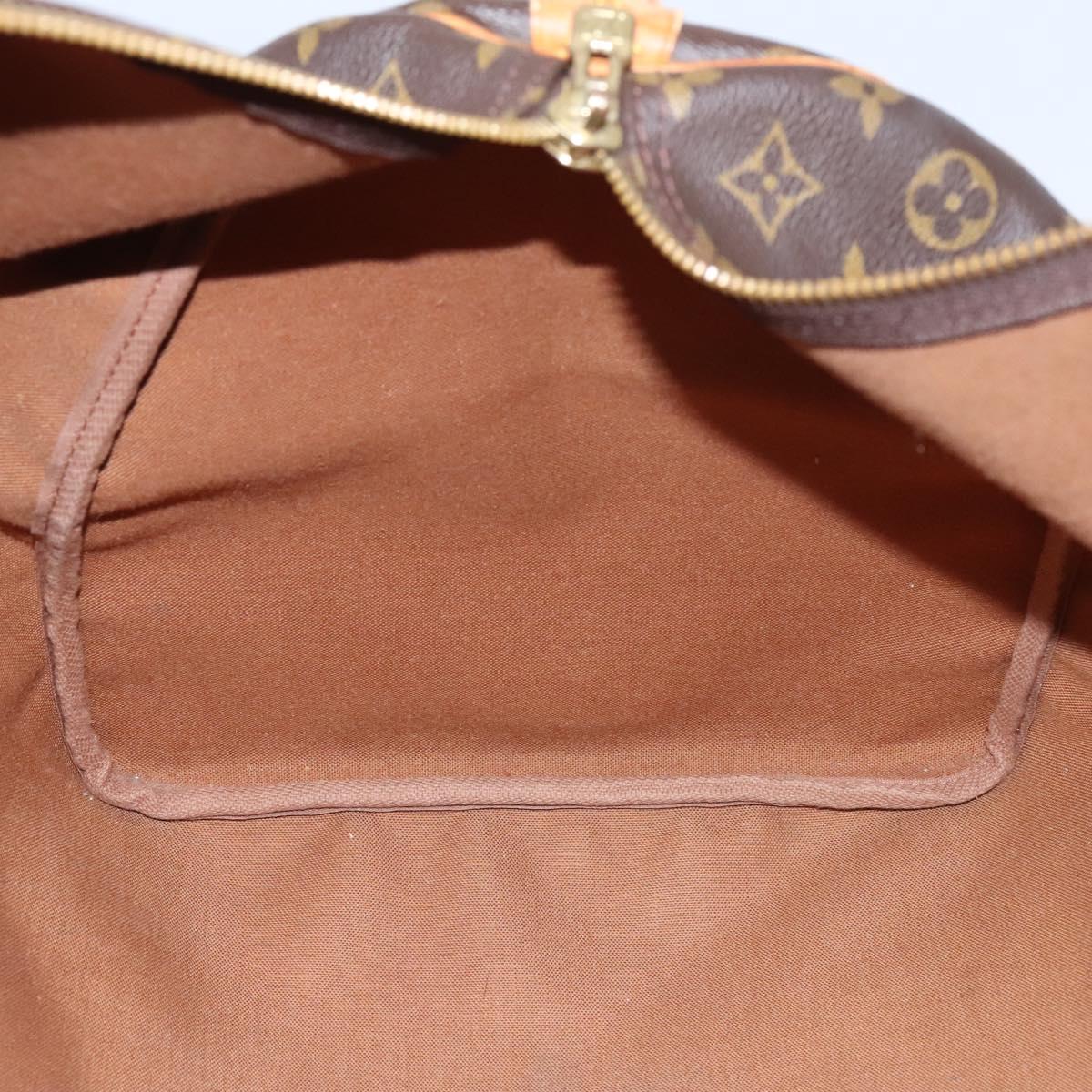 Louis Vuitton Keepall 60, Brown, Canvas, travel