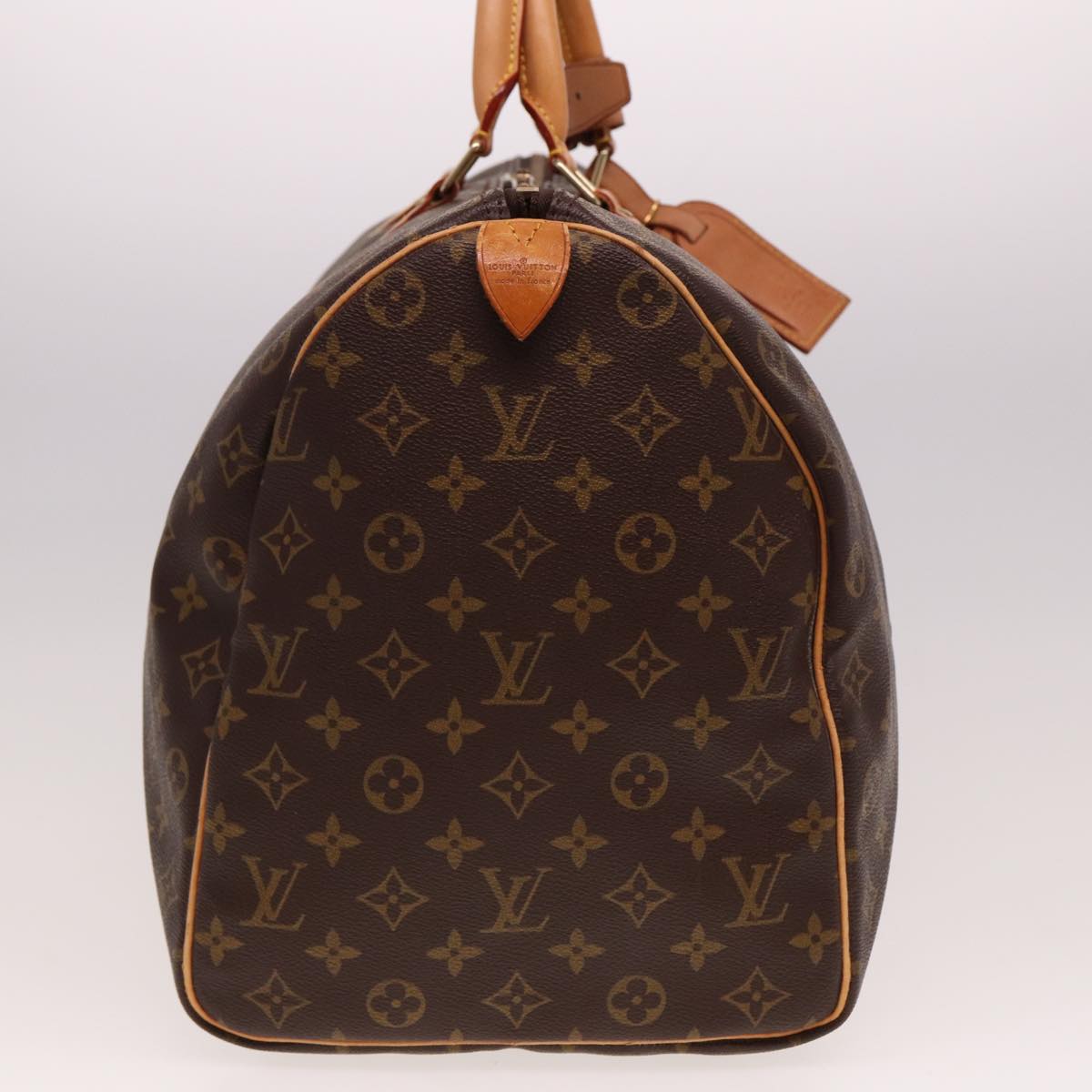 Louis Vuitton Keepall 50, Brown, Canvas, travel