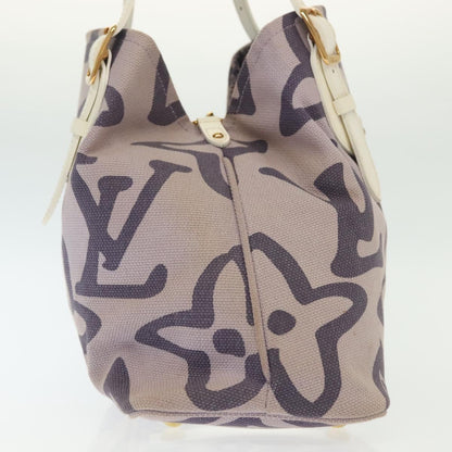 Louis Vuitton Tahitienne, Purple, Canvas, shoulder