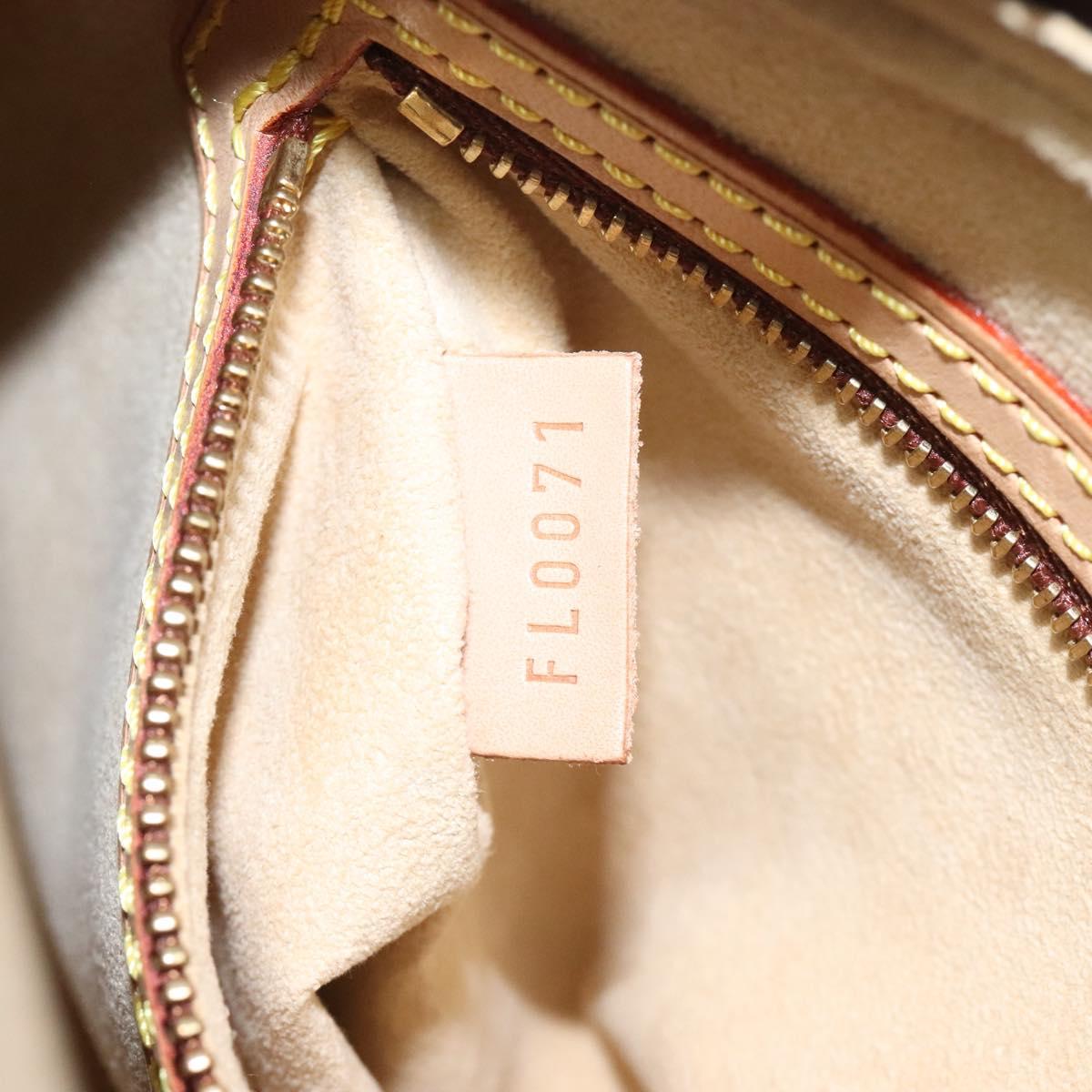 Louis Vuitton Looping MM, Brown, Canvas, shoulder
