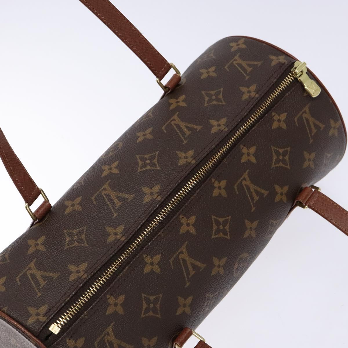 Louis Vuitton Papillon 30, Brown, Canvas, shoulder