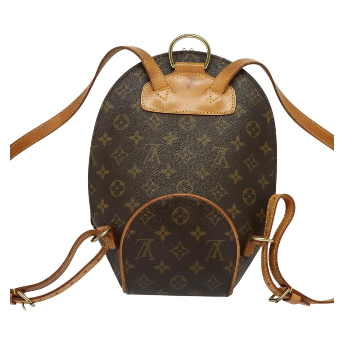 Louis Vuitton Ellipse, Brown, Canvas, backpack