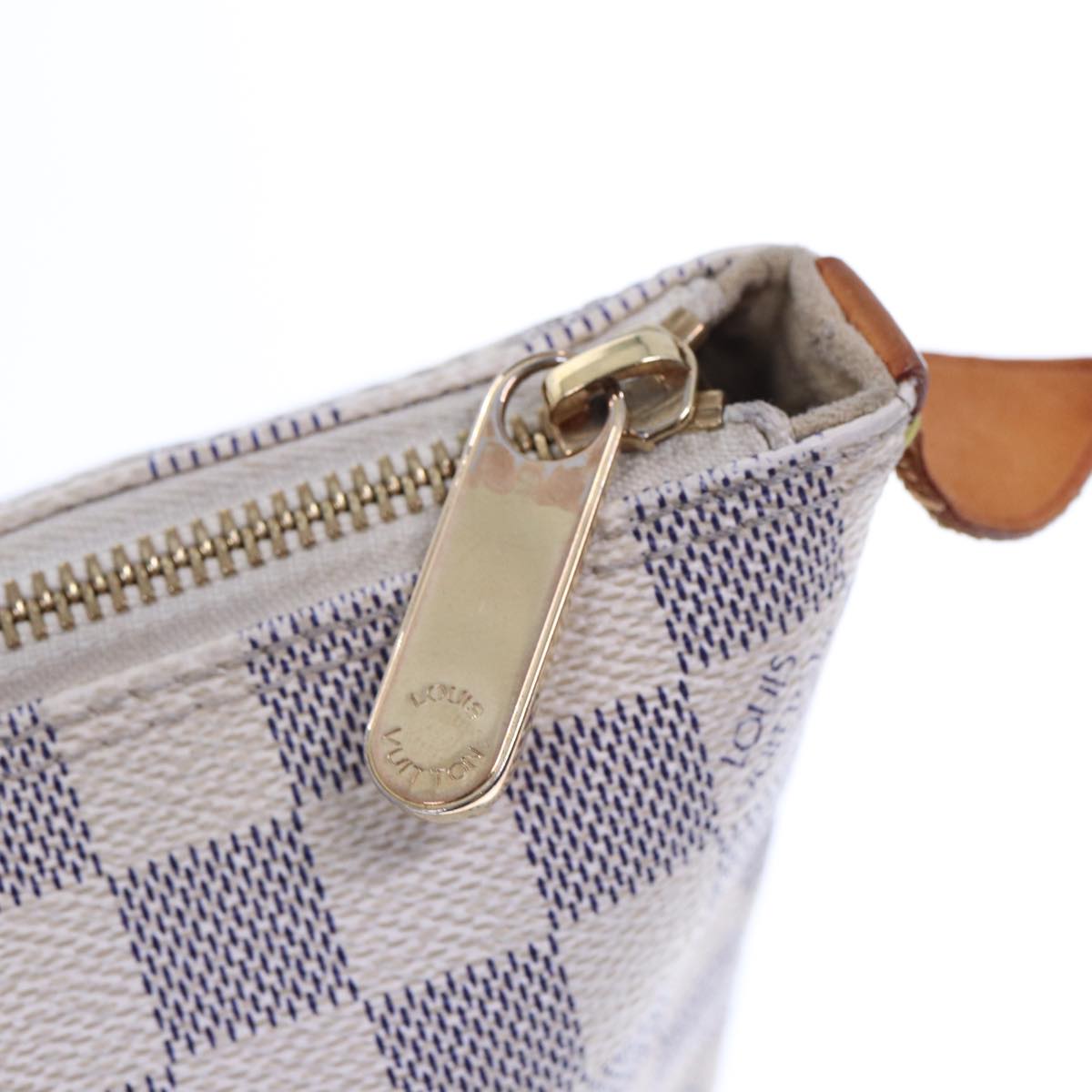 Louis Vuitton Saleya, White, Canvas, tote