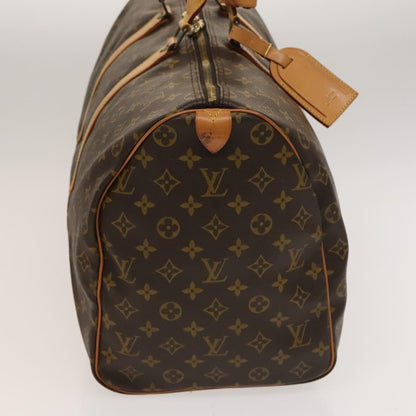 Louis Vuitton Keepall 50, Brown, Canvas, travel