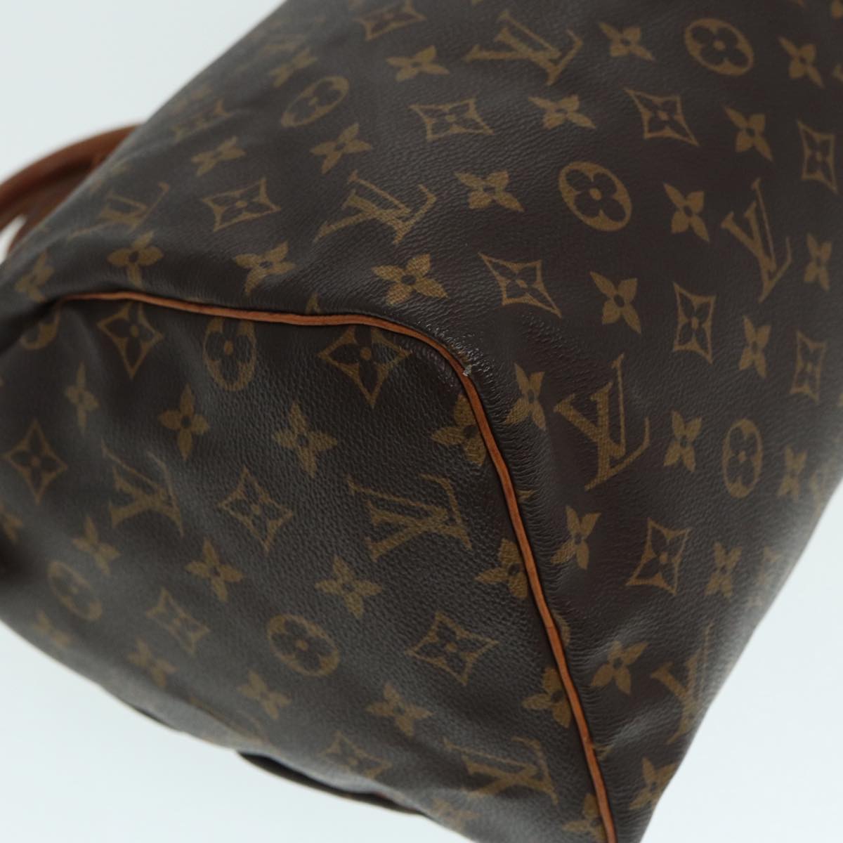 Louis Vuitton Speedy 30, Brown, Canvas, handbag