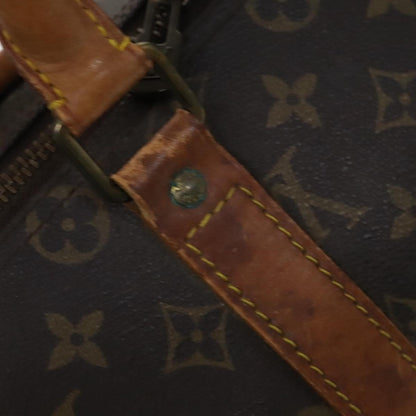 Louis Vuitton Keepall 45, Brown, Canvas, travel