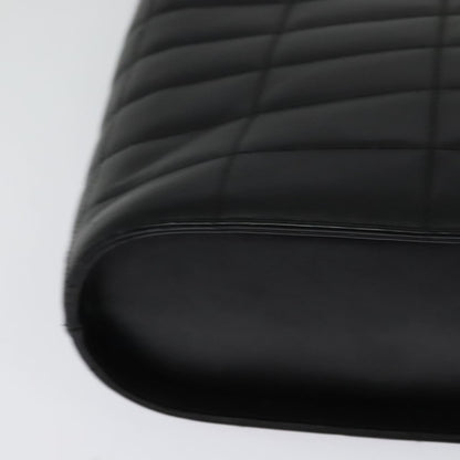 Chanel Chocolate bar, Black, Leather, handbag