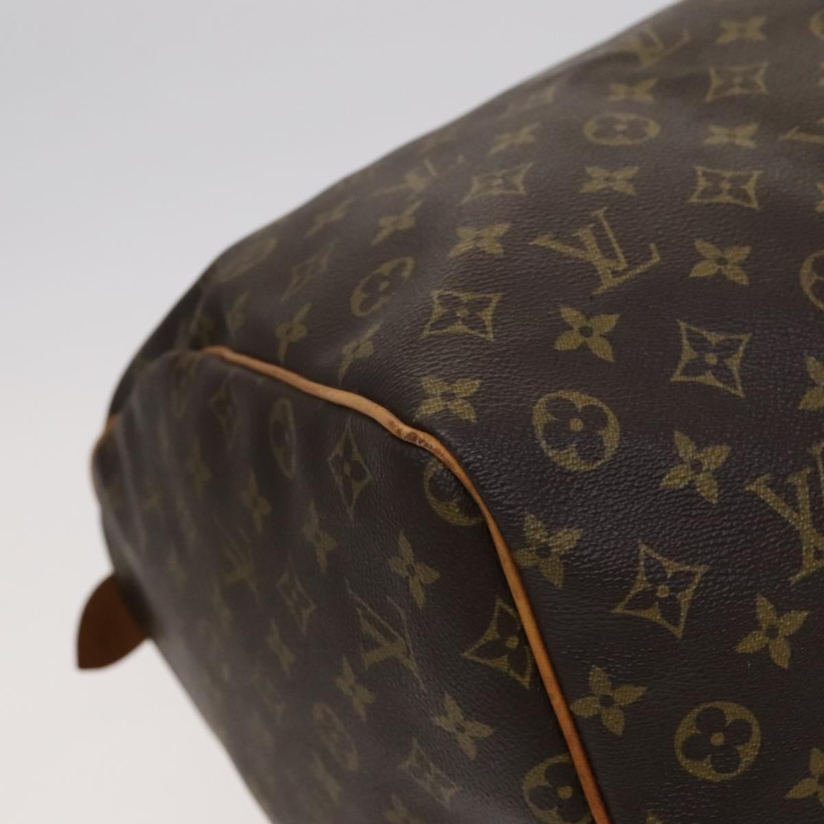 Louis Vuitton Keepall 60, Brown, Canvas, travel