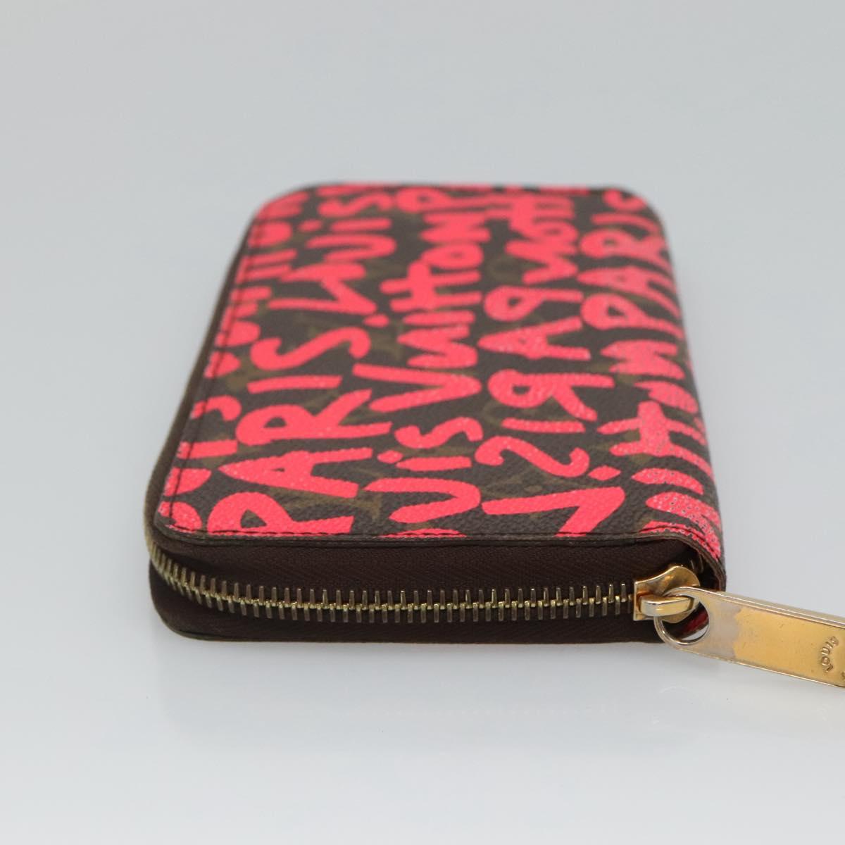 Louis Vuitton Zippy wallet, Pink, Canvas, wallet