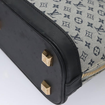 Louis Vuitton Alma, Grey, Canvas, handbag