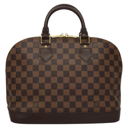 Louis Vuitton Alma, Brown, Canvas, handbag