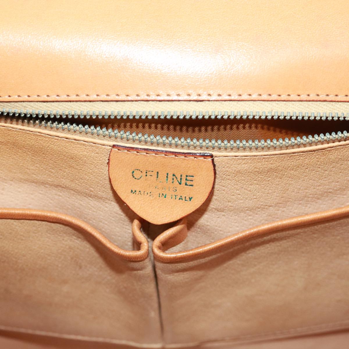 Céline Macadam, Brown, Canvas, handbag