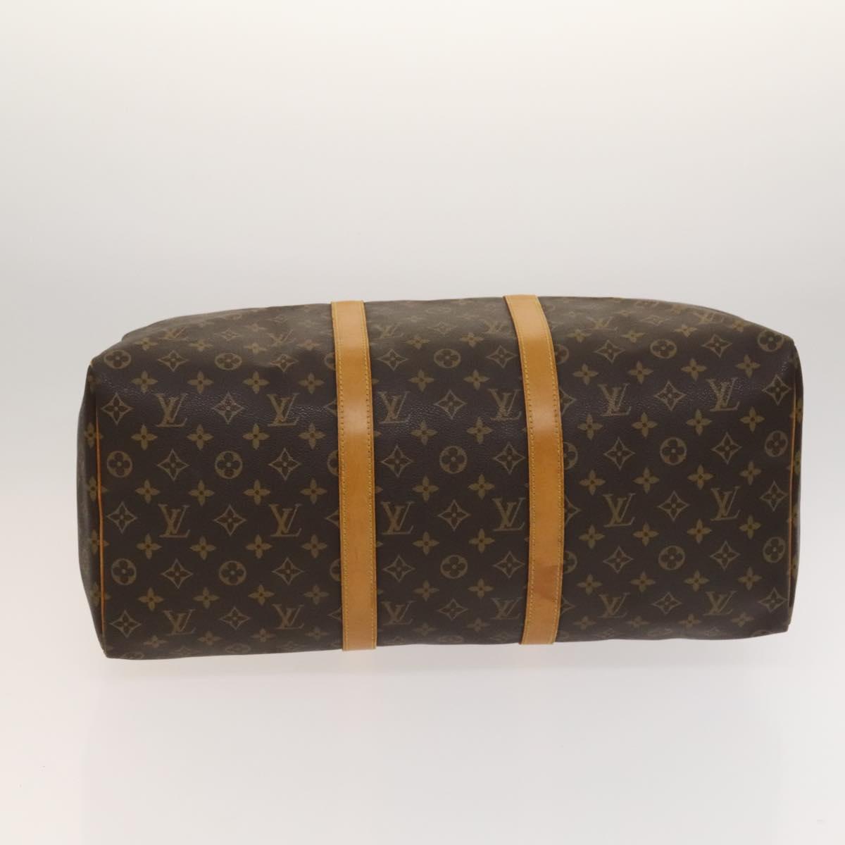 Louis Vuitton Keepall 50, Brown, Canvas, travel