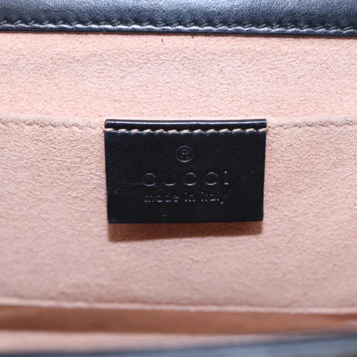 Gucci Padlock, Beige, Leather, shoulder