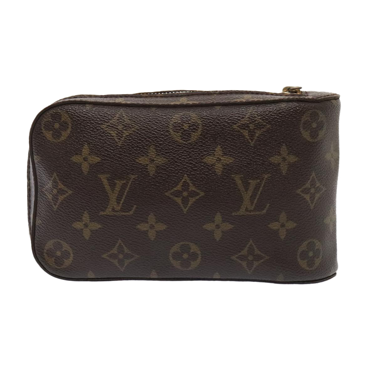 Louis Vuitton Geronimos, Brown, Canvas, clutch