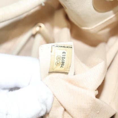 Chanel Camellia, Beige, Leather, tote