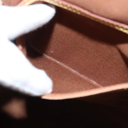 Louis Vuitton Montsouris MM, Brown, Canvas, backpack