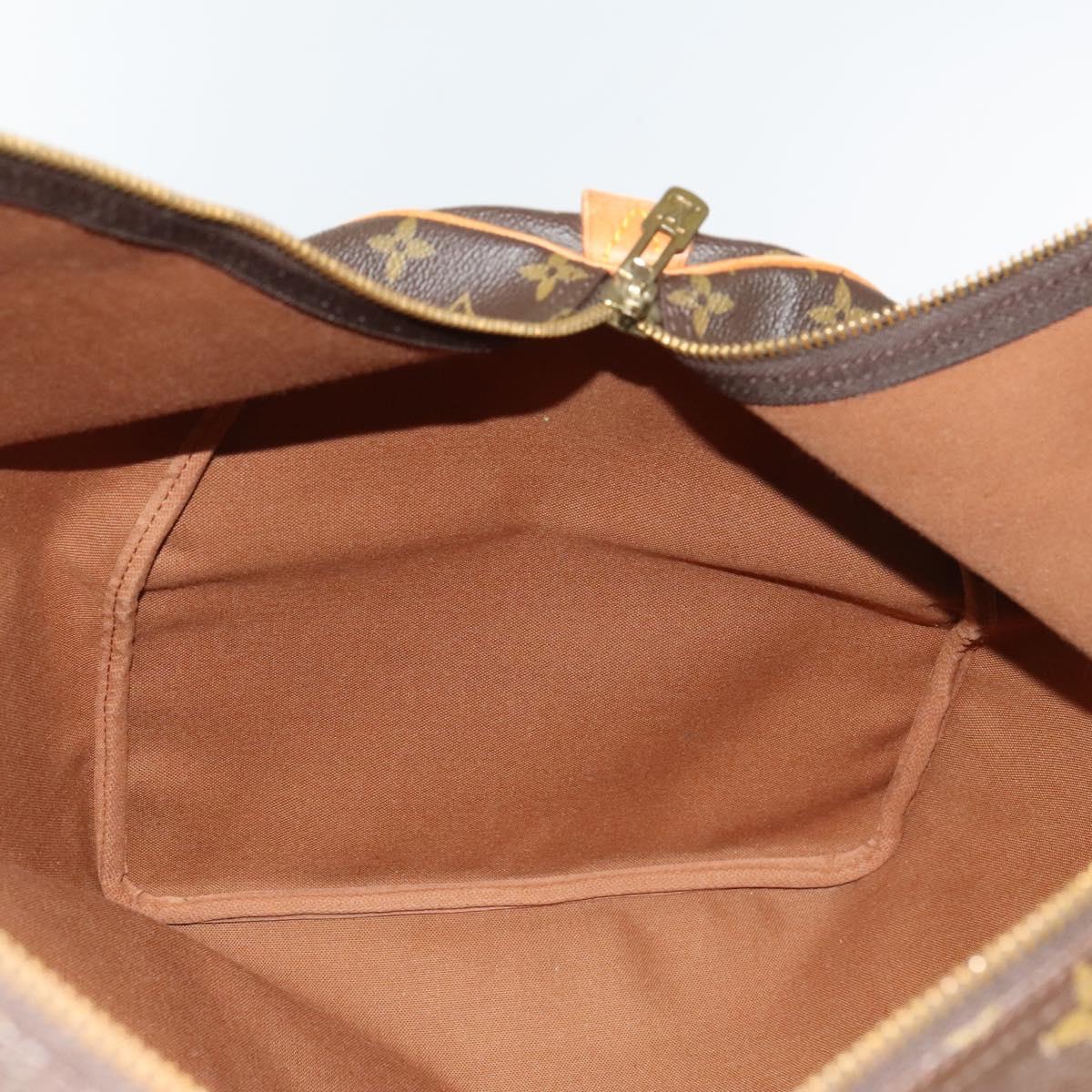 Louis Vuitton Keepall 60, Brown, Canvas, travel