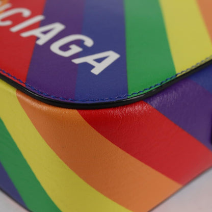 Balenciaga Everyday, Multicolour, Leather, shoulder
